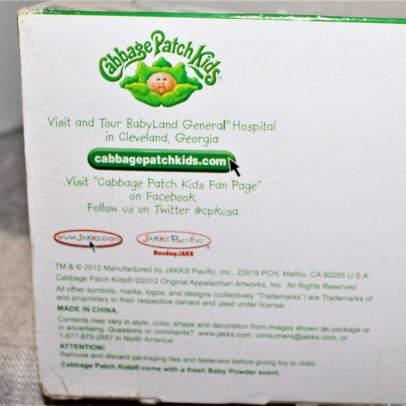 NIB 2012 LIMITED EDITION CABBAGE PATCH DOLL- ANNALIZA RILEY - Picture 8 of 8